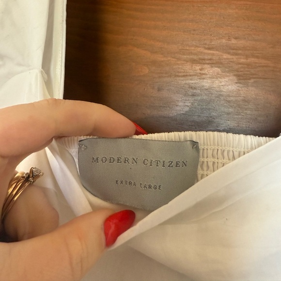 Modern Citizen Midi Length White Cotton Dress 🤍 - Picture 2 of 8